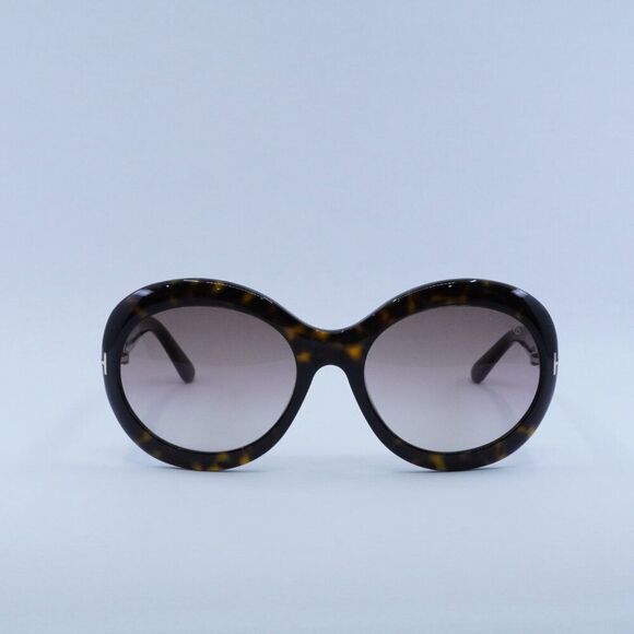 ?️ New Tom Ford Liya02 FT0918 52F Sunglasses - Dark Havana Frame -Lowest price! main image 11